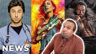 SCRUBS Fortsetzung | BORDERLANDS unterirdisch? | KRAVEN THE HUNTER - FILM NEWS