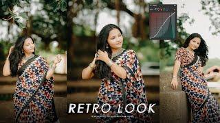 Master the Art of RETRO Look Color Grading in Photoshop + Free Preset