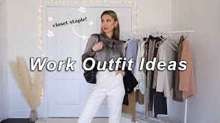WORK OUTFIT IDEAS + tips  What to Wear to the Office