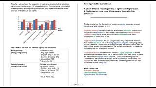 IELTS Academic Writing Task 1 - Bar Charts Lesson 1