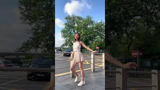 Oops Dance  in Hong Kong Street  #dancechallenge #funvideo #sunnyday