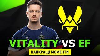 НАЙКРАЩІ МОМЕНТИ МАТЧУ Team Vitality vs Eternal Fire | ESL Pro League Season 20