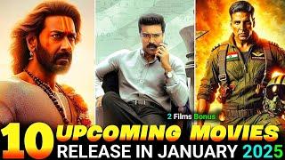 10 Upcoming Movies Release In January 2025|| Biggest Upcoming Movies in January 2025