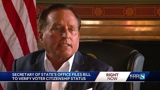 Iowa Secretary of State files bill to verify voter citizenship status