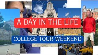 Day in the Life: College Tour Weekend (Pitt, WVU and more)