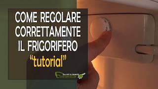 Differenza regolazione temperatura frigorifero tra selettore manuale ed elettronico