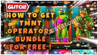 *GLITCH* HOW TO GET TMNT OPERATORS BUNDLE FOR FREE ON BLACK OPS 6 WARZONE SKIN BUNDLE FOR FREE!