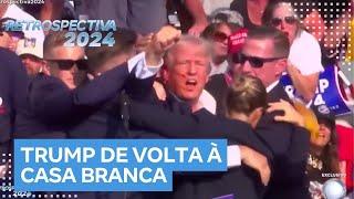 Donald Trump é eleito presidente dos Estados Unidos e volta à Casa Branca| Retrospectiva 2024