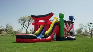 commercial inflatable slides bouncers jumporange