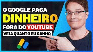 COMO GANHAR DINHEIRO COM O GOOGLE ADSENSE FORA DO YOUTUBE