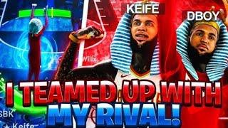 I TEAMED UP WITH MY BIGGEST RIVAL (KEIFE) IN A WAGER ON NBA 2K21, (EXTREMLY FUNNY)