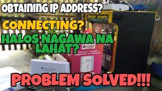 Obtaining ip address SOLUTION!