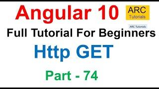 Angular 10 Tutorial #74 - HTTP GET Tutorial | Angular 10 Tutorial For Beginners