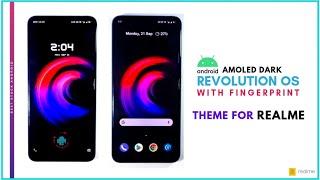 Revolution OS Dark New Theme realme ui coloros 7 coloros 6 & coloros 5 best themes for realme