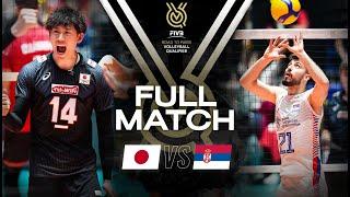  JPN vs  SRB - Paris 2024 Olympic Qualification Tournament | Full Match - Volleyball