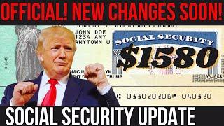 FINALLY! $1580! GUARANTEED SOCIAL SECURITY CHANGES ARRIVING SOON! SSA SSI SSDI Payments | Social S