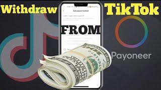 HOW TO WITHDRAW MONEY FROM TIKTOK THROUGH PAYONEER|Step by step guide