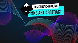 Cara Membuat Background line art abstract di Inkscape