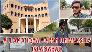 Visit To Allama Iqbal Open University Islamabad | Mian Abdullah Vlogs.