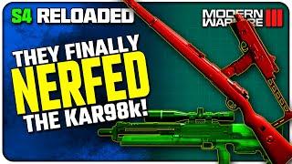 Kar98k & FJX Horus Nerf, Killstreak Buffs, & More! (MWIII Season 4 Reloaded)