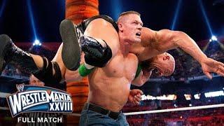 WWE FULL MATCH - The Rock vs. John Cena: WrestleMania XXVIII