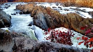 Nice Waterfall | Beautiful Waterfall Sounds  | Great Falls Virginia