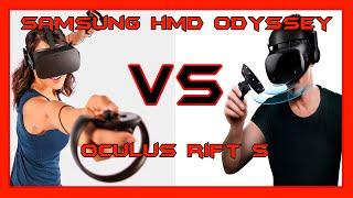 Samsung hmd odyssey plus vs oculus rift s
