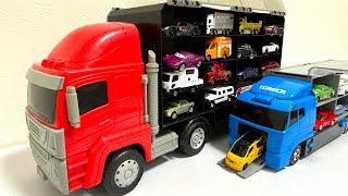 70 kinds of Tomica & 3 kinds of storage convoy and Tomica box