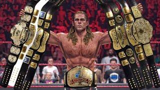 All Of Shawn Michaels Championships Wins! (WWE 2K)