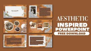 FREE AESTHETIC Powerpoint Template | John Mark Nieva