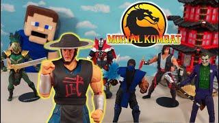 Mortal Kombat SUB-ZERO vs. KUNG LAO! McFarlane Toys Figures Battle Storm Collectables! Puppet Steve