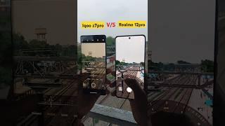 Realme 12pro vs iqoo z7 pro #camera #shortvideos#cameratest #shorts  #realme12proplus #youtubeshorts