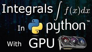 Integrals 300X Faster in Python (DON'T use SciPy)