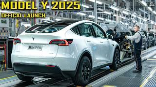 NEW 2025 Tesla Model Y Juniper - LAUNCH With 7 All-New Features, STUNNING Range!!!