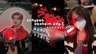 concert vlog | enhypen's manifesto world tour at anaheim day 1