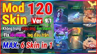 Hướng Dẫn Mod Full 120 Skin Liên Quân Không Trùng Hiệu Ứng, Âm Thanh Mùa S3 2024 Ver 9.1 | KPM