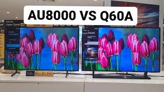 43AU8000 VS 43Q60A PICTURE QUALITY COMPARISON