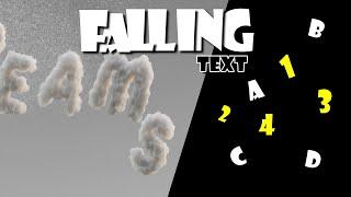 Filmora Tutorial - Falling text Animation