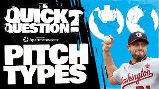 What is the difference between pitches? And why are there so many? | Quick Question (MLB Originals)