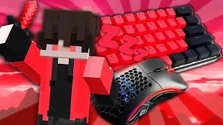 [1 HOUR] SleepyLoFi Mechanical Keyboard & Mouse Sounds ASMR Minecraft Gameplay!