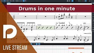 Drums in One Minute | Discover Dorico