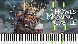 Merry-Go-Round of Life (Official Joe Hisaishi arr.) - Howl's Moving Castle Piano Cover [4K]