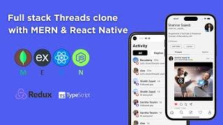  Full stack Threads Mobile App clone with MERN and React Native || Typescript || Tailwind CSS