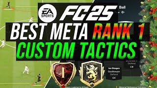 *POST PATCH* BEST META RANK 1 CUSTOM TACTICS AND FORMATIONS - FC 25