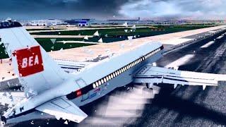 RFS NEW UPDATE 2.0.0 | A320 Landing at London Heathrow International Airport | British Airways (RFS)