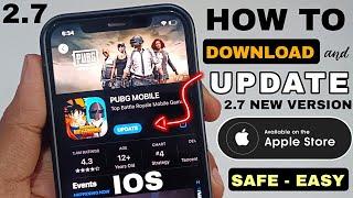 HOW TO DOWNLOAD PUBG IN IOS || HOW TO UPDATE PUBG MOBILE IN IPHONE