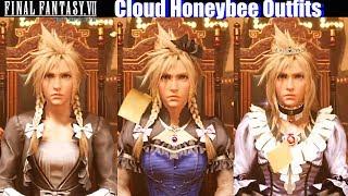 FVII Every Cloud Dress & Costume (Honey Bee Inn Outfits) - Final Fantasy VII Remake