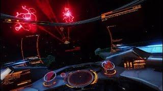 HE CAME, HE SAW, HE ???: Mamba vs Corvette feat Cmdr Happyend340 | Elite Dangerous PvP