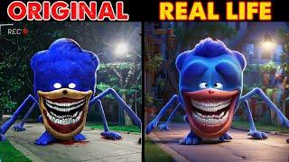 SHIN SONIC MONSTER in REAL LIFE NEW | Sonic The Hedgehog 3 Animation | Original vs Plush Toys