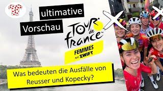 Startliste und Streckenanalyse! Tour de France Femmes avec und so 2024 - ultimative Vorschau